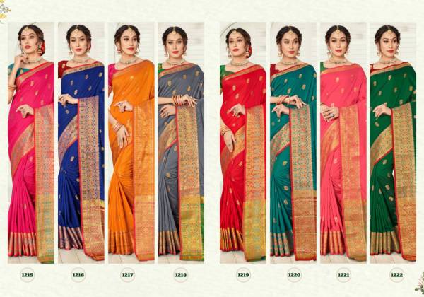 Riwazo Dulhan New Heavy Festive Wear Silk Weaving Designer Saree Collection
